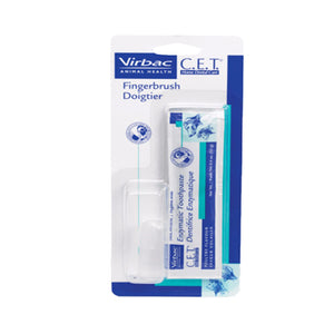 Virbac CET Finger Brush / Toothpaste