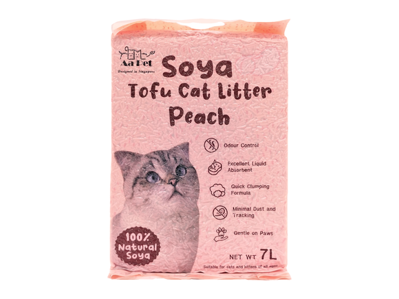AaPet Soya Tofu Cat Litter (Peach) 7L