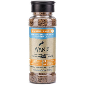 Nandi Freeze-Dried Kalahari Lamb Meat Sprinkles for Dogs (57g)