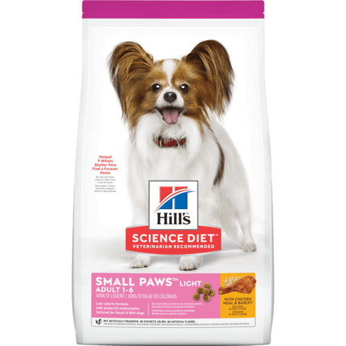 (10330HG) Hill's® Science Diet® Adult Light Small Paws™ Dry Food for Dogs (1.5kg)