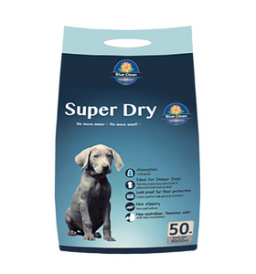[Buy1Free1] Blue Clean Super Dry SAP 5g Pee Pad (2 sizes)