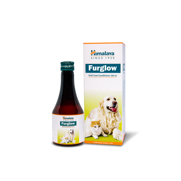 Himalaya Furglow Liquid (Skin & Coat) for Dogs & Cats (200ml)