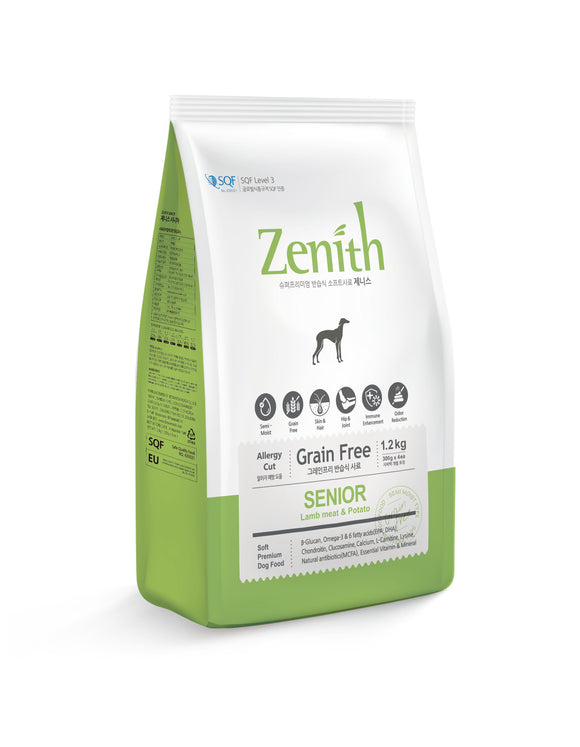 Bow Wow Zenith Light Senior (Lamb & Potato) Grain Free Dry Food for Dogs (2 sizes)