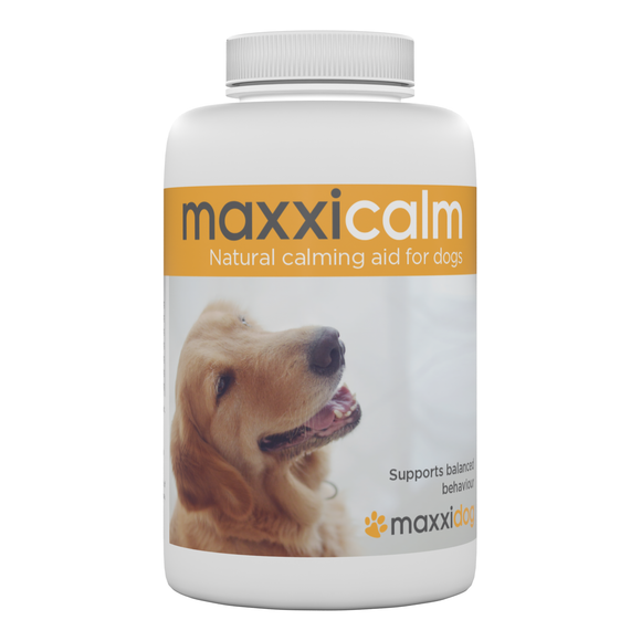 Maxxipaws Maxxicalm Calming Aid for Dogs (120’s Tablets)
