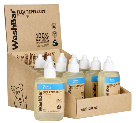 WashBar 100% Natural Flea Repellent (40ml)