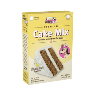 Puppy Cake Wheat Free Cake Mix for Dogs (Banana) 255g