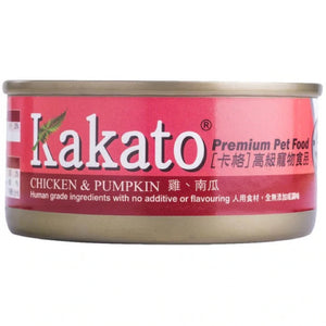 Kakato Premium Chicken & Pumpkin Canned Food for Dogs & Cats (2 sizes)