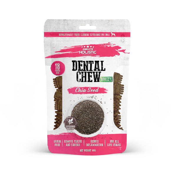 Absolute Holistic Chia Seed Boost Dental Chew (Value Bag) 160g