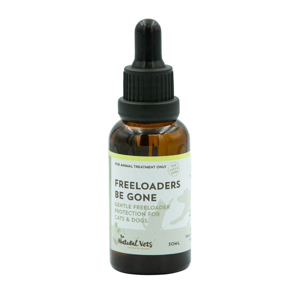 The Natural Vets Freeloaders Be Gone for Dogs & Cats (30ml)