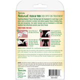 TropiClean Natural Flea and Tick Spot-On Treatment for Small Dogs (4 applicators / 4 months)