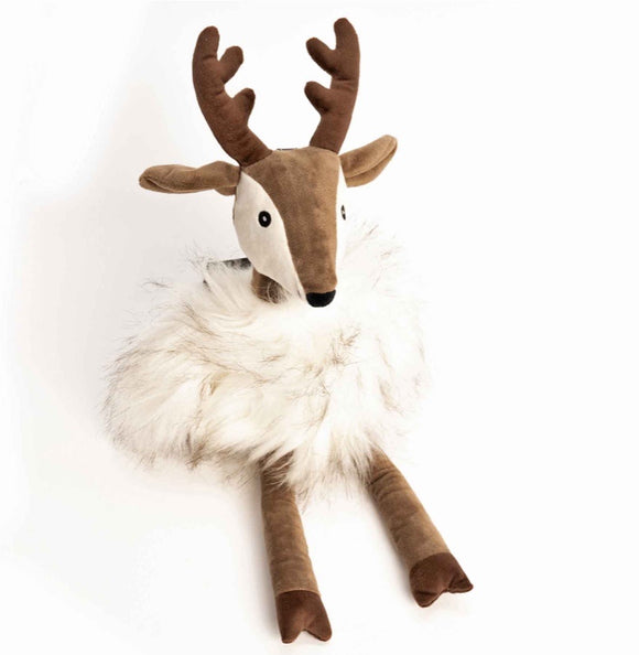 NANDOG My BFF Deer Super Soft Luxe Plush Squeaker Toy
