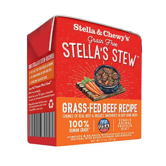 Stella & Chewy’s Grass-Fed Beef Stew for Dogs (11oz)