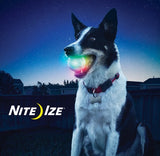 Nite Ize GlowStreak Waterproof Rubber Ball Motion-Activated LED Fetch Toy