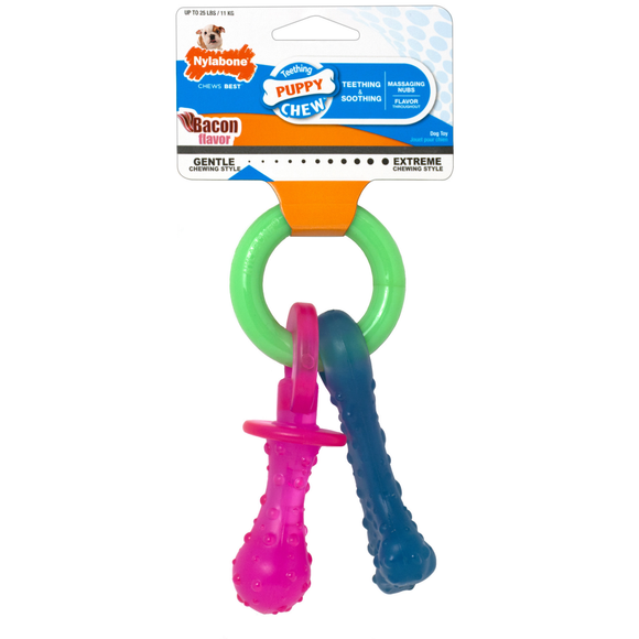 Nylabone Puppy Pacifier Teething Toy (XS)