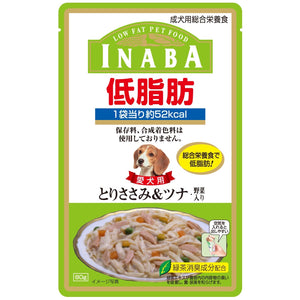 [CRD08] Inaba Low Fat Pouch (Chicken Fillet with Tuna & Vegetable in Jelly) 80g