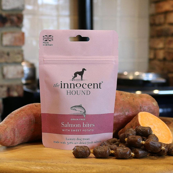 [1104] The Innocent Pet | The Innocent Hound Salmon Bites with Sweet Potato for Dogs (70g)