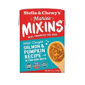 [SC-MMI-SP-5.5] Stella & Chewy’s Marie's Mix-Ins Salmon & Pumpkin Recipe for Dogs (5.5oz)