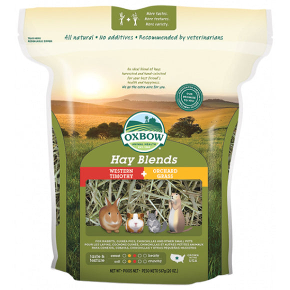 Oxbow Western Timothy & Orchard Grass Hay Blends (2 sizes)