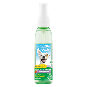 Fresh Breath by TropiClean Oral Care Spray for Dogs (Berry) 4oz