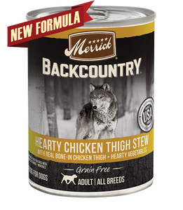 [MR-37005] Merrick Backcountry Hearty Chicken Thigh Stew for Dogs (360g)