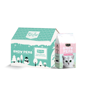 Kit Cat Snow Peas Antibacterial Clumping Cat Litter (Cotton Candy) 7L