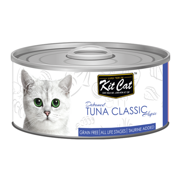 [1carton] Kit Cat Topper Series Canned Food (Tuna Classic) 80g x 24cans