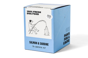 The Grateful Pet Gently Cooked Sardine & Salmon Dog Food (8 x 250g)