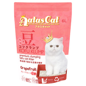 Aatas Cat Kofu Klump Tofu Cat Litter Grapefuit (6L)