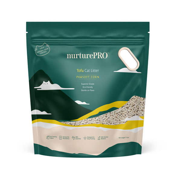 NurturePro Corn Tofu Cat Litter (7L/pack)