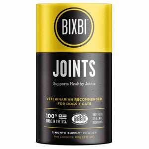 Bixbi Joint Powdered Mushroom Supplement for Dogs & Cats (60g)