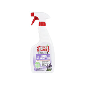 Nature’s Miracle Just for Cats 3in1 Odor Destroyer - Lavender (24oz)
