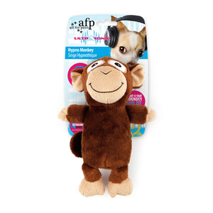 AFP Ultrasonic Hypno Monkey Squeaky Toy for Dogs