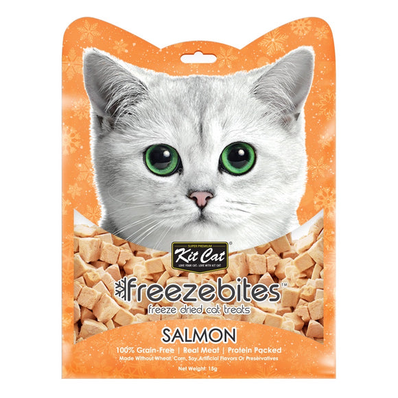 Kit Cat Freeze Bites Treats for Cats (Salmon) 15g