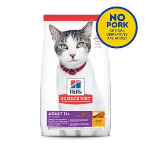 [1462] Hill's® Science Diet® Adult 11+ Cat Dry Food (3.5lbs)