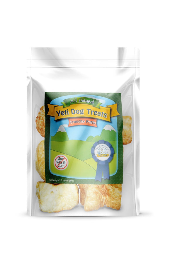 Yeti Dog Chew Crunchy Cheese Puffs (3.5oz)