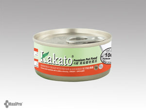 Kakato Premium Simmered Chicken with Fish Maw & Goji Berries Canned Food for Dogs & Cats (70g)