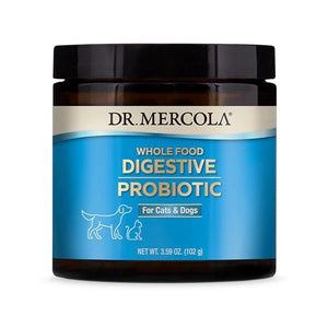 Dr Mercola's Whole Food Digestive Probiotics for Dogs & Cats (102g)