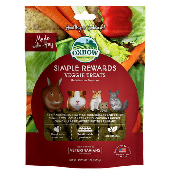 [O414] Oxbow Simple Reward Veggies Treats (85g)