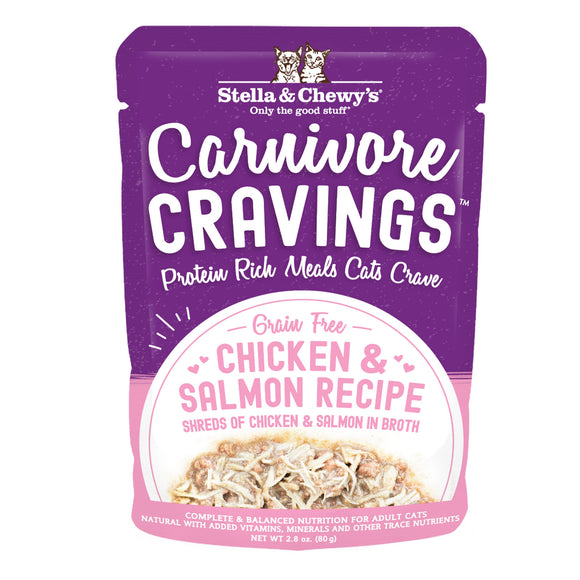 Stella & Chewy’s Carnivore Cravings Chicken & Salmon Recipe for Cats (2.8oz)