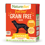 [Buy3free1] Naturediet Feel Good Grain Free Wet Food for Dogs (Chicken) 2 sizes