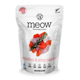 NZ Natural MEOW Freeze Dried Raw Food for Cats (Chicken & King Salmon) 2 sizes