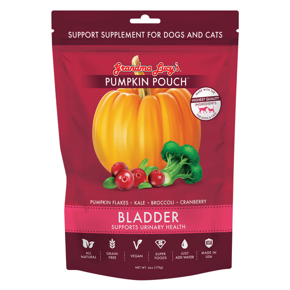 Grandma Lucy’s Pumpkin Pouch Bladdar Support Supplements for Dogs & Cats (6oz)