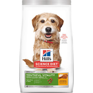 Hill's Science Diet Adult 7+ Senior Vitality Small & Mini Chicken & Rice Recipe Dry Food for Dogs (2 sizes)