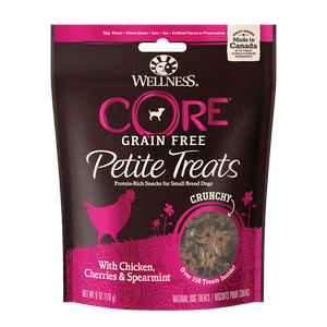 [WN-PTCCCS] Wellness Petite Treats Soft Mini-Bites (Chicken, Cherries & Spearmint) 170g