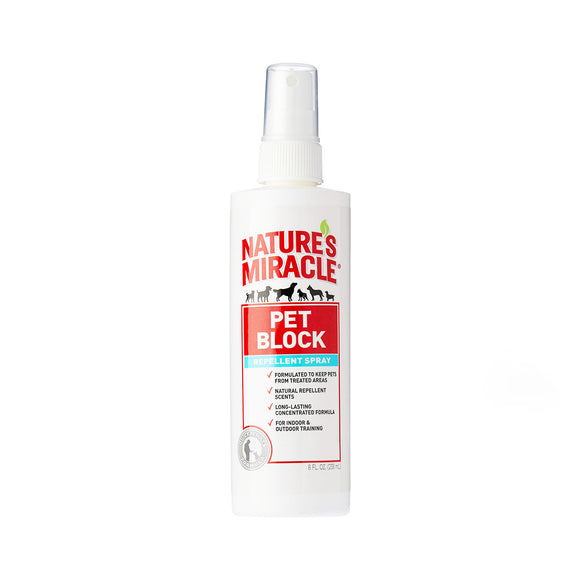 Nature’s Miracle Pet Block Repellent Spray (8/16oz)
