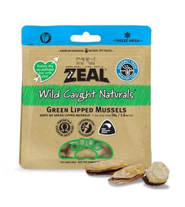 [Buy2Free1] Zeal Wild Caught Freeze-Dried Green Lipped Mussels Treats for Dogs & Cats (50g)