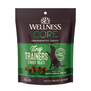 Wellness Core Grain Free Tiny Trainers Tender Treats (Lamb & Apple) for Dogs (6oz)