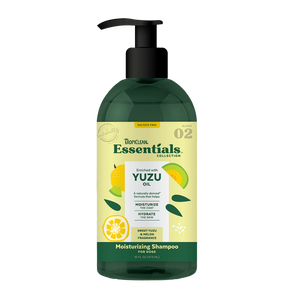 TropiClean Essentials Yuzu Fruit Shampoo for Dogs (16oz)