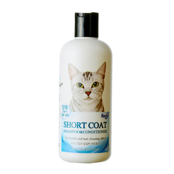 Forcans Short Coat Cat Shampoo & Conditioner for Cat (300ml)