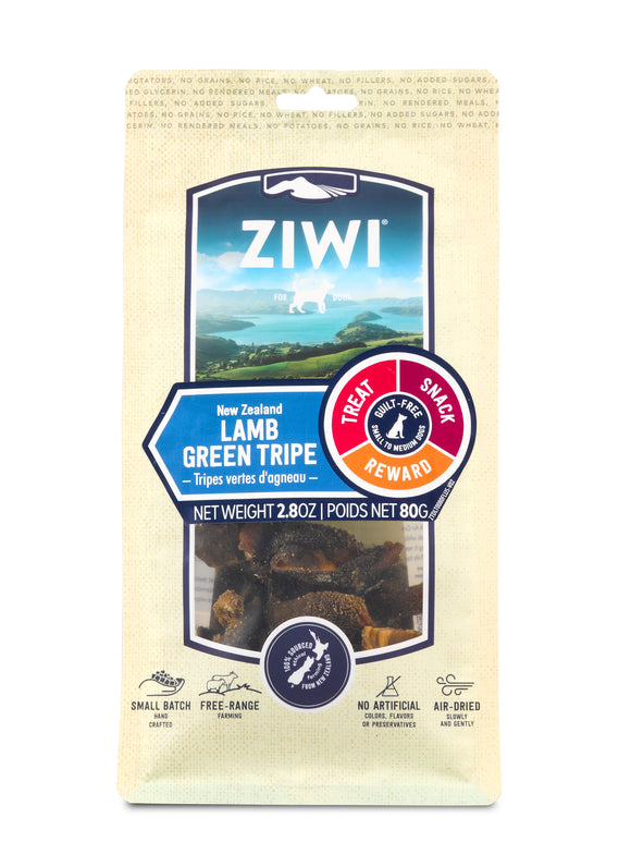 [ZP607] ZIWI Lamb Green Tripe Treats for Dogs (80g)